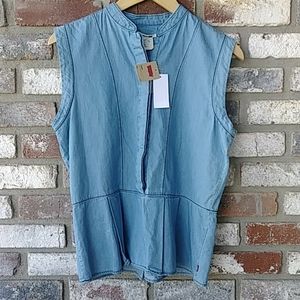 Levi's denim blouse